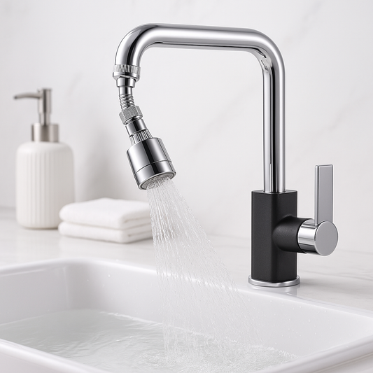 720° Universal Faucet Splash Guard Filter