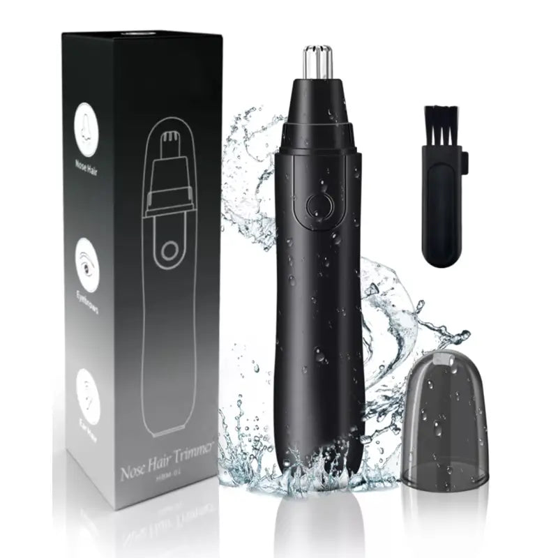 Portable Battery Operated Ear & Nose Hair Trimmer for Travel