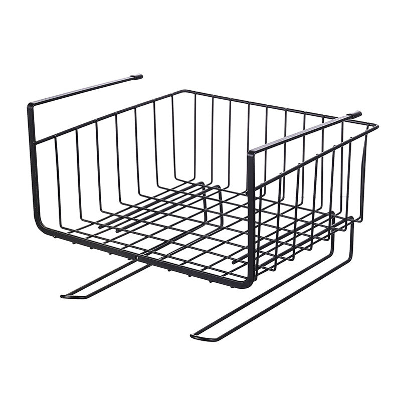 Kitchen Storage Rack with Hanging Baskets and Organizers
