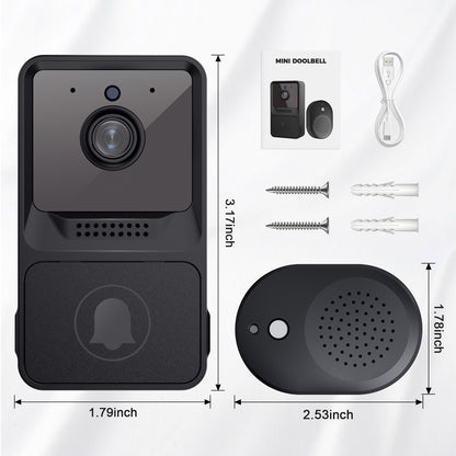 Low Power V5 Visual WiFi Doorbell with Night Vision