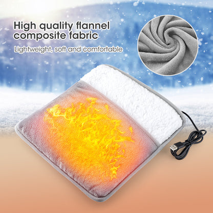 USB Electric Heating Pad for Feet & Waist 
