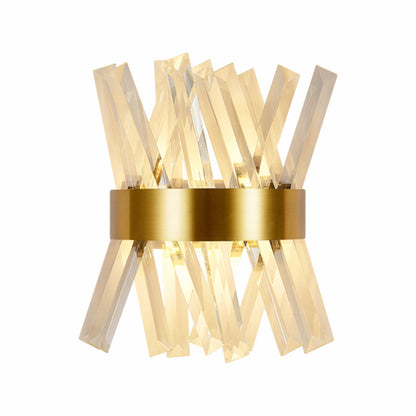 Modern Crystal Wall Lamp for Bedroom and Living Room