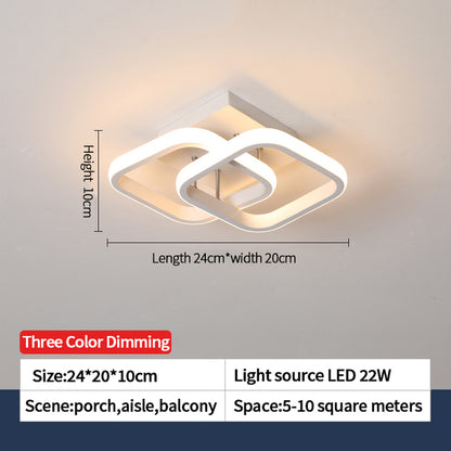 Nordic LED Ceiling Lights for Home, Bedroom & Corridor