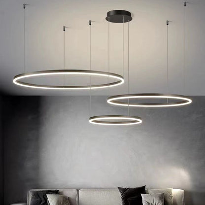 Modern Minimalist Chandelier - Creative Round Light