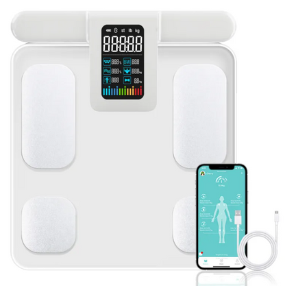 Tempered Glass Body Fat Scale