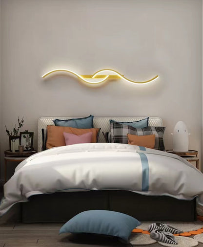 Modern Minimalist Long Wall Lamp for Bedroom & Living Room
