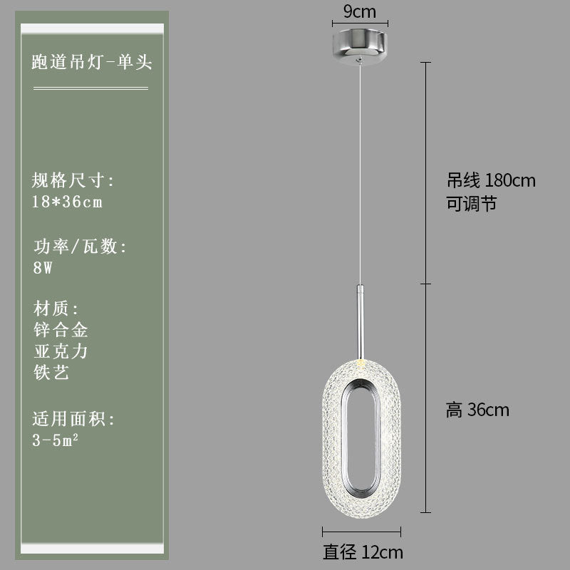 Modern Minimalist Pendant Light for Bedroom & Dining Room