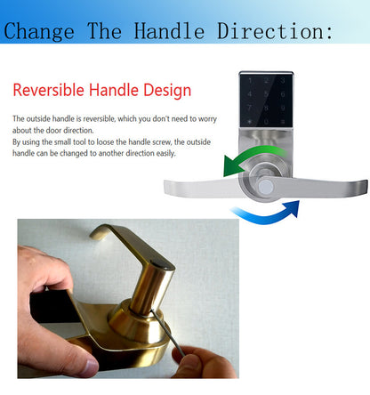 Smart Anti-Theft Security Password Lock with Safety Rope
