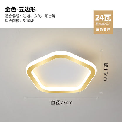 Modern Minimalist Ceiling Light for Hallway and Balcony