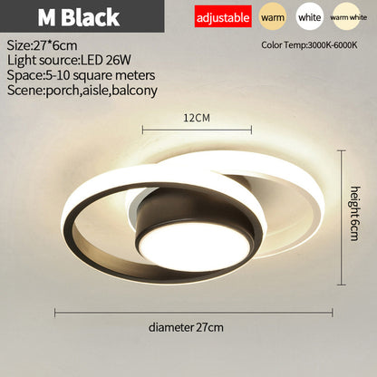 Nordic LED Ceiling Lights for Home, Bedroom & Corridor
