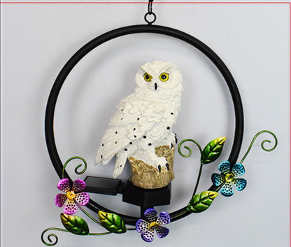 Solar Owl LED Hanging Light