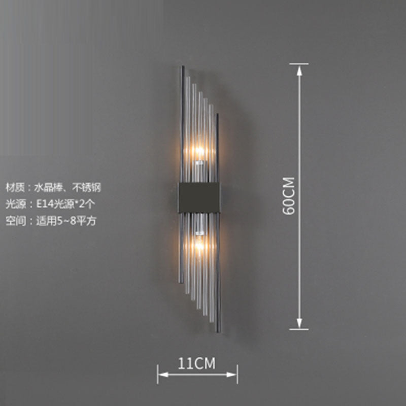 2024 New Designer Crystal Wall Light for Home & Hotel