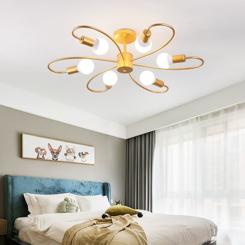 Modern Minimalist LED Ceiling Light for Living Room