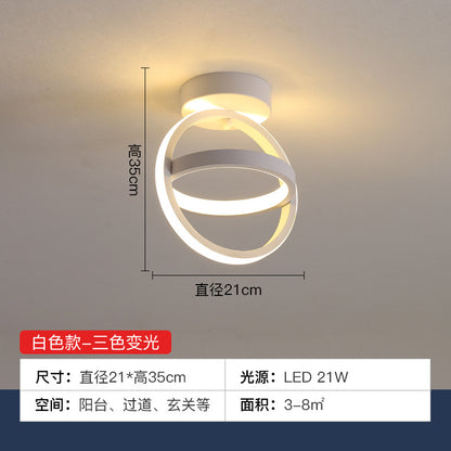Modern LED Hallway Light for Balcony and Closet