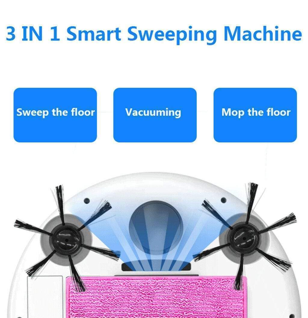 3-in-1 Robot Vacuum Cleaner