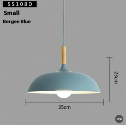Nordic Pot Cover Pendant Light