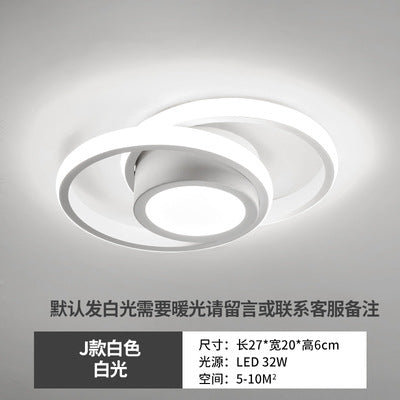 Modern Minimalist LED Ceiling Light for Hallway
