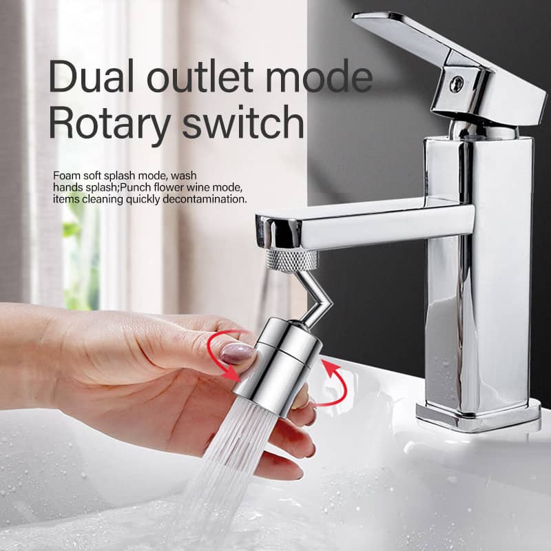 720° Universal Faucet Splash Guard Filter