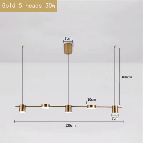 Modern Nordic LED Chandeliers for Home and Restaurant