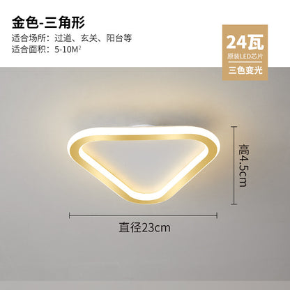 Modern Minimalist Ceiling Light for Hallway and Balcony