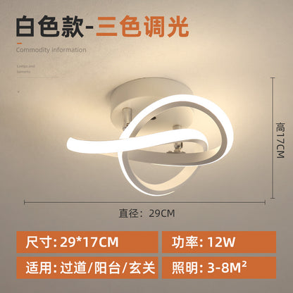 Modern LED Hallway Light for Balcony and Closet