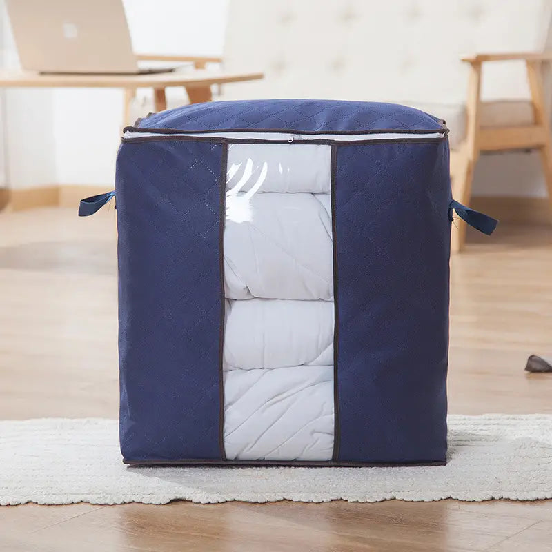 90L Large Storage Bags Foldable Closet Organizers 1 Pack