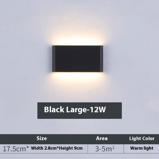 LED Outdoor Wall Lamp Rectangular