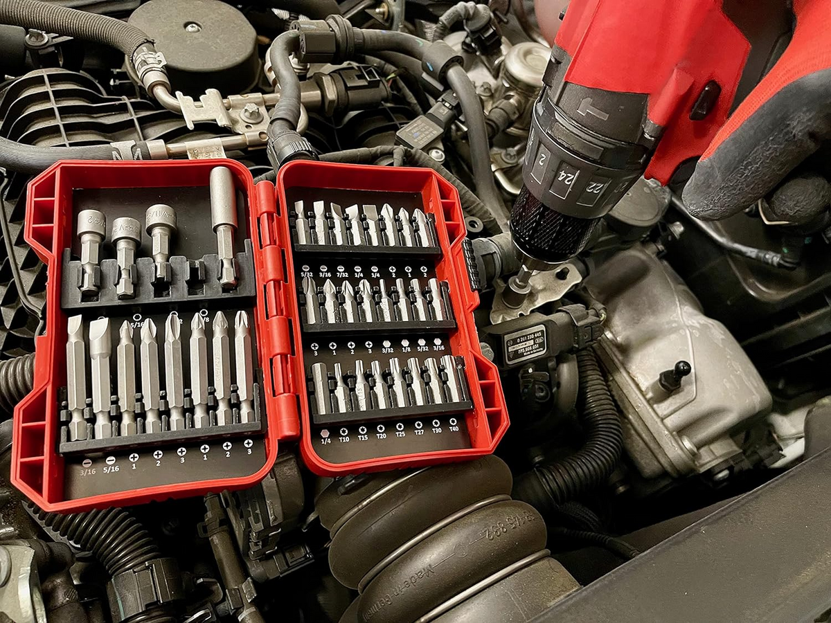 37 Piece Impact Screwdriver Bit Set