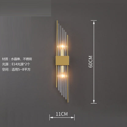 2024 New Designer Crystal Wall Light for Home & Hotel