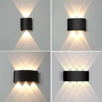Outdoor Waterproof Double-Head Wall Light for Pathways