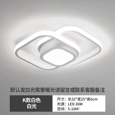 Modern Minimalist LED Ceiling Light for Hallway