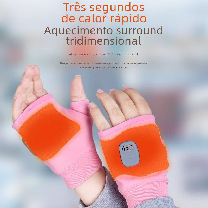 USB Heated Touchscreen Winter Gloves