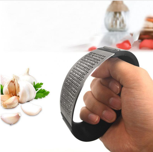 Stainless Steel Garlic Press | Easy Garlic Mincer