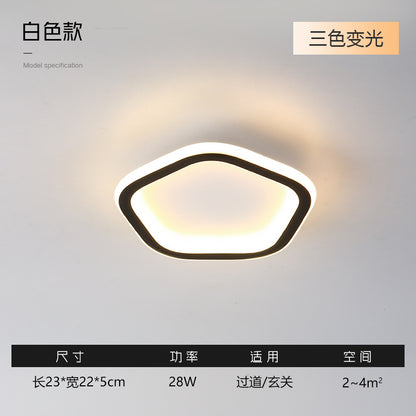Modern Minimalist Ceiling Light for Hallway and Balcony