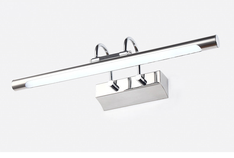 LED Bathroom Mirror Light - Modern Stainless Steel Fixture