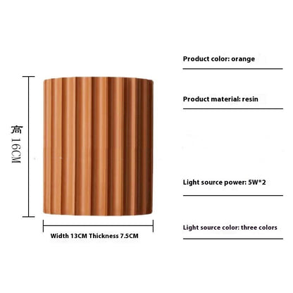Modern Minimalist Resin Wall Lamp