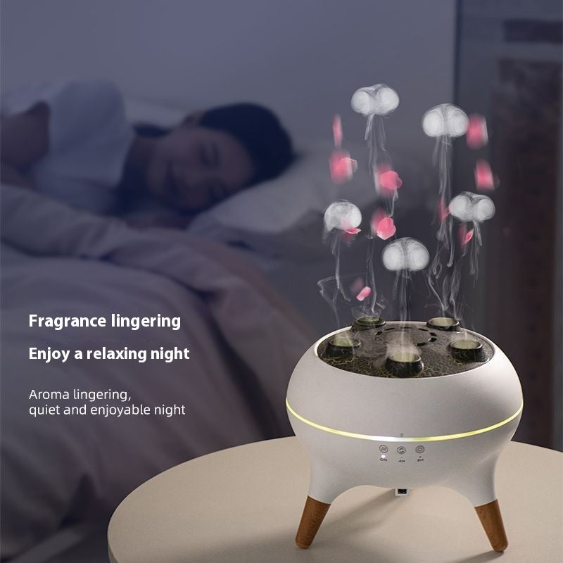 Ultrasonic Air Humidifier with Aromatherapy & Night Light