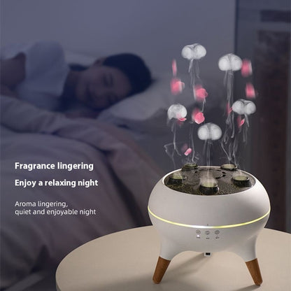 Ultrasonic Air Humidifier with Aromatherapy & Night Light