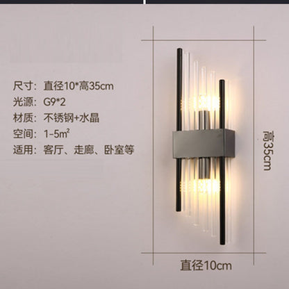 2024 New Designer Crystal Wall Light for Home & Hotel