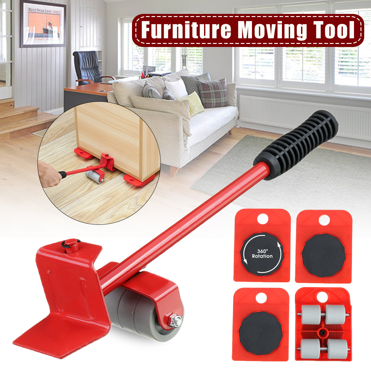 Furniture Moving Tool Kit 