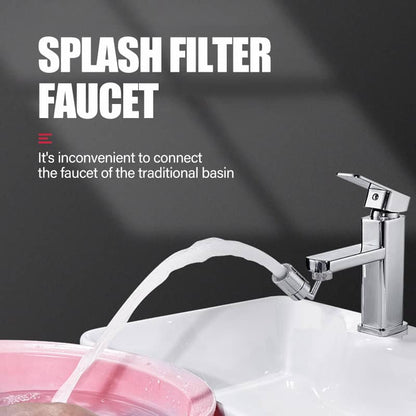 720° Universal Faucet Splash Guard Filter