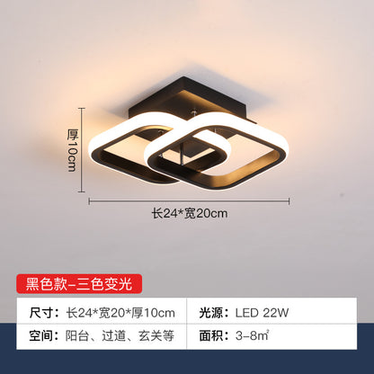 Modern LED Hallway Light for Balcony and Closet
