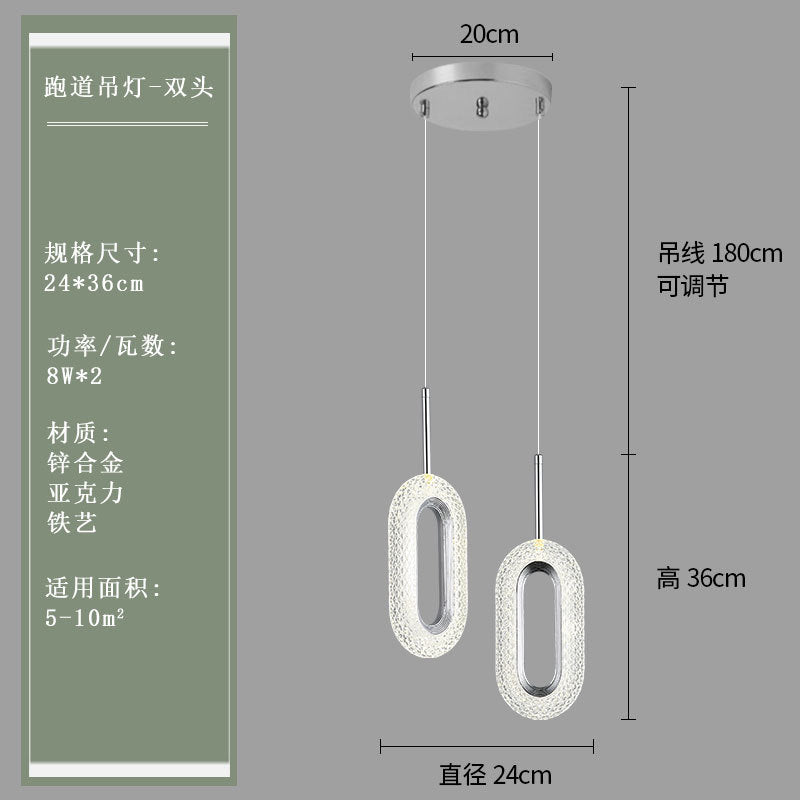 Modern Minimalist Pendant Light for Bedroom & Dining Room
