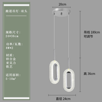 Modern Minimalist Pendant Light for Bedroom & Dining Room