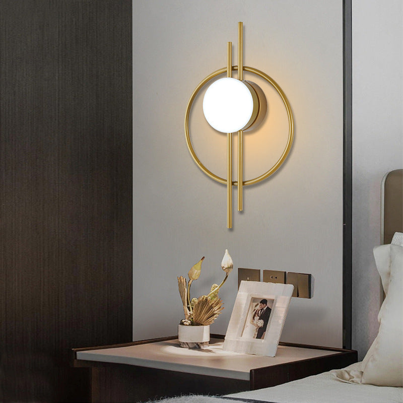 Modern Minimalist Wall Light for Bedroom or Living Room