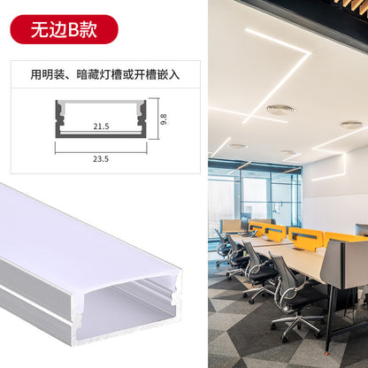 LED Strip Light Kit for Cabinet with Aluminum Profile