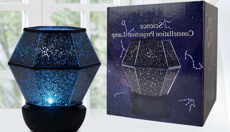 Rotating Starry Sky Dream Light Projector Night Lamp
