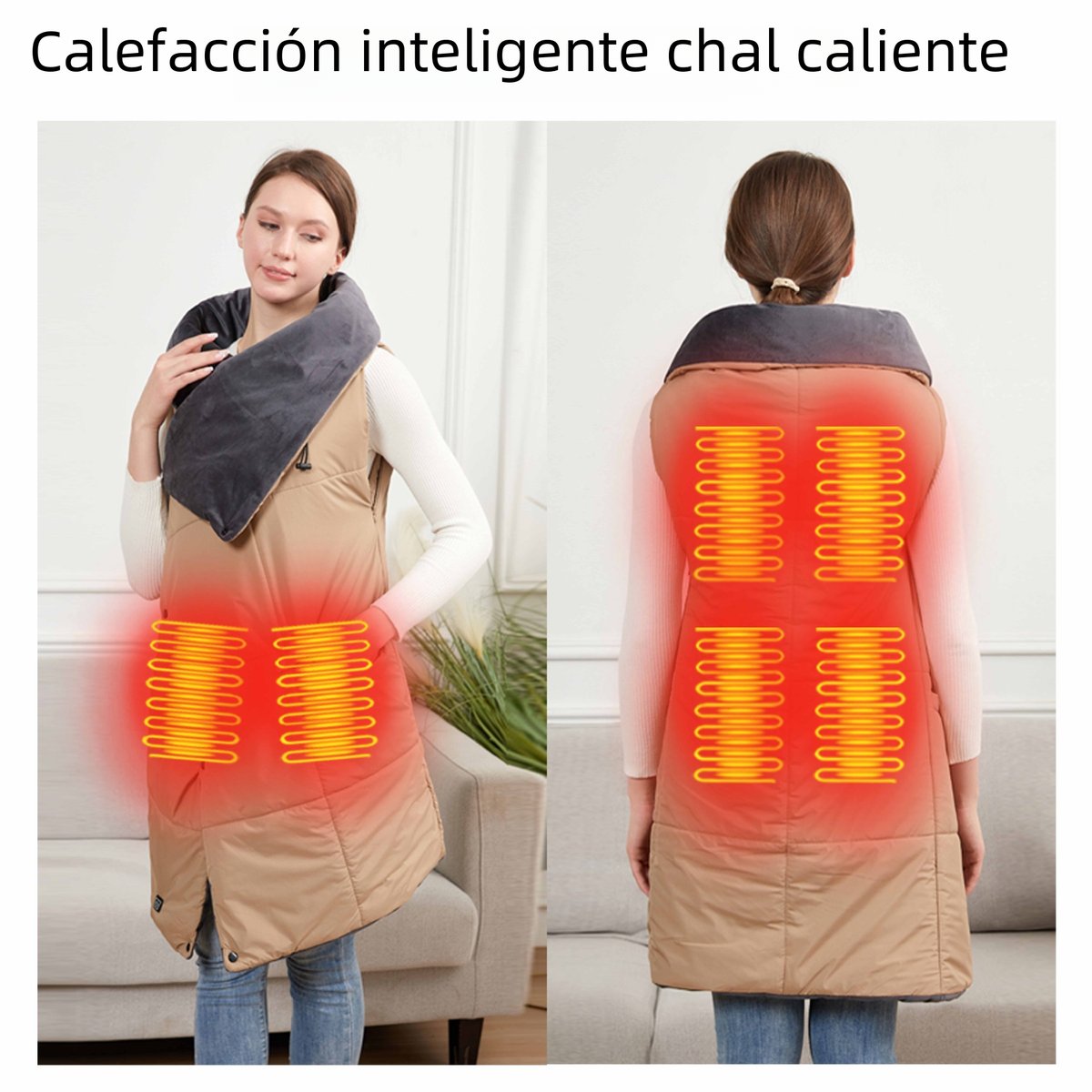 USB Heated Blanket Vest
