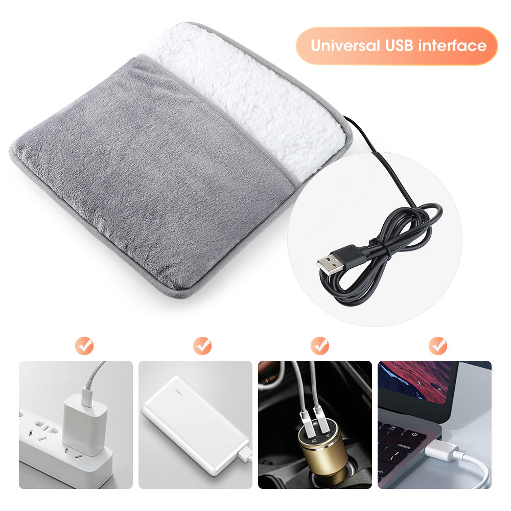 USB Electric Heating Pad for Feet & Waist 