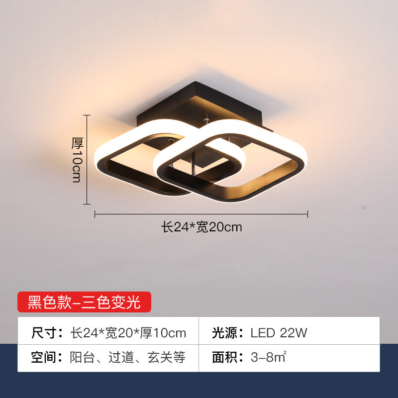 Modern LED Hallway Light for Balcony and Closet